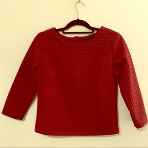 3/4 Sleeve Cropped Banana Republic Top